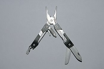 Gerber Vise multi tool plier, essential camping gear.